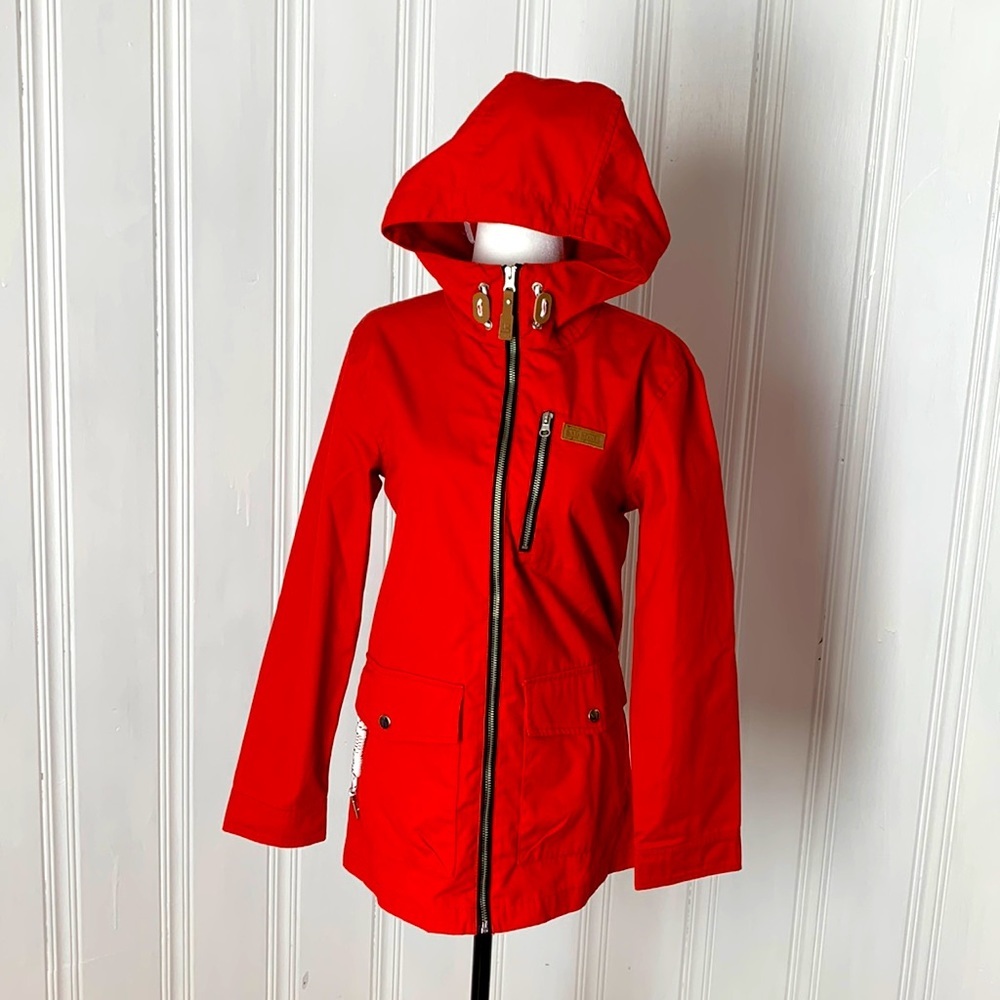 NWOT BAD BONE red windbreaker